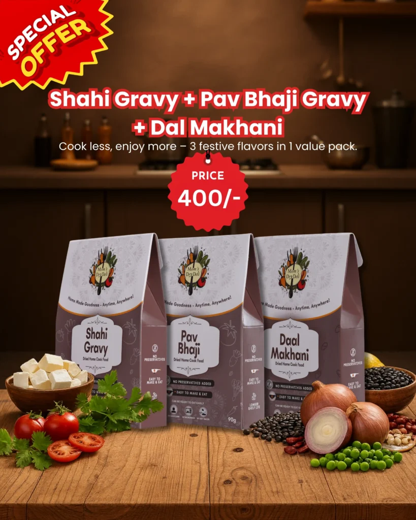 shahi gravy+pav bhaji+daal makhani 3 11zon