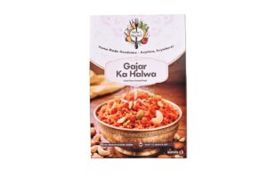 mom’s drydeli gajar halwa – homemade style indian sweet | ready to eat | 90g